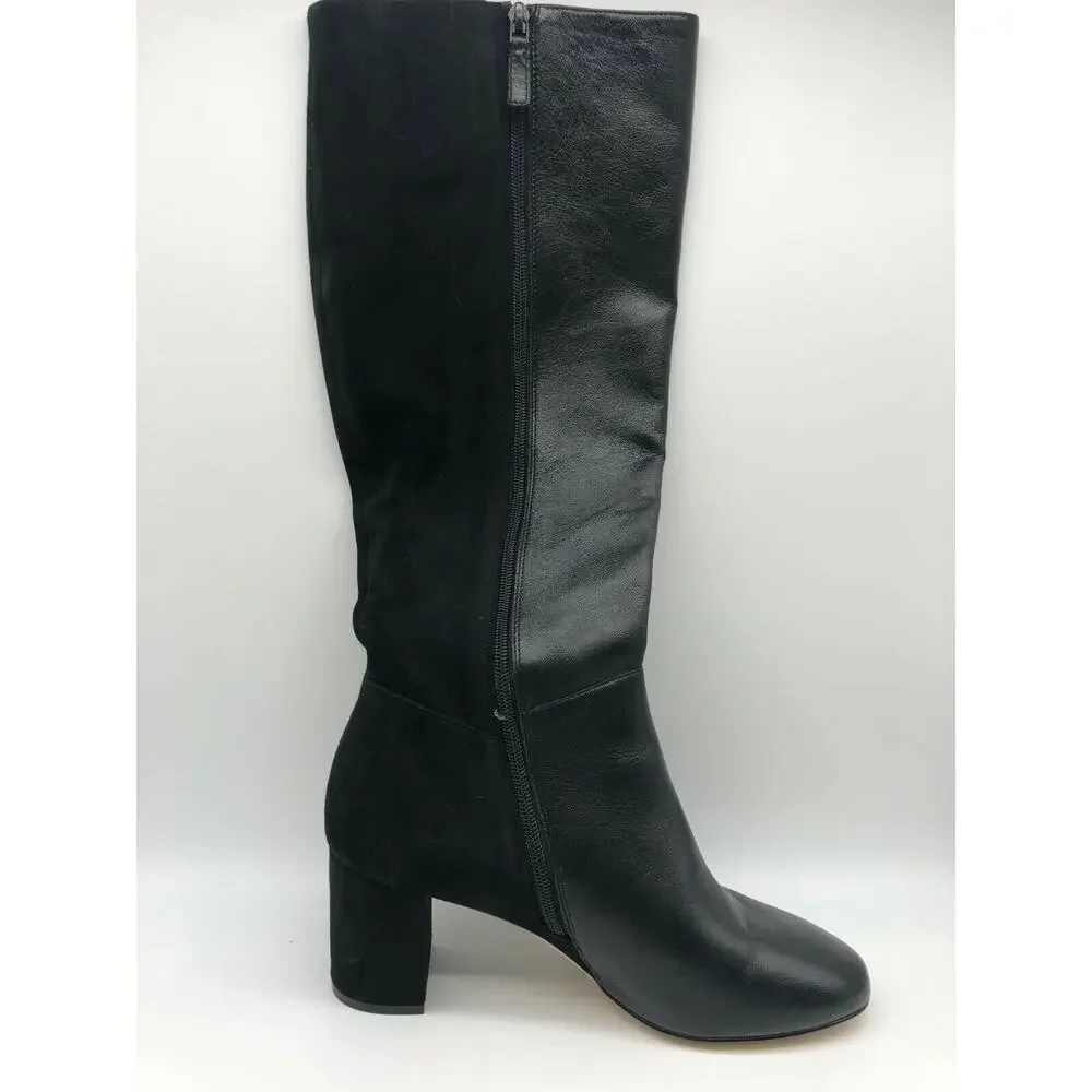 Cole Haan Women's Rianne Boot 65mm Mid Calf Black Size 10B NEW